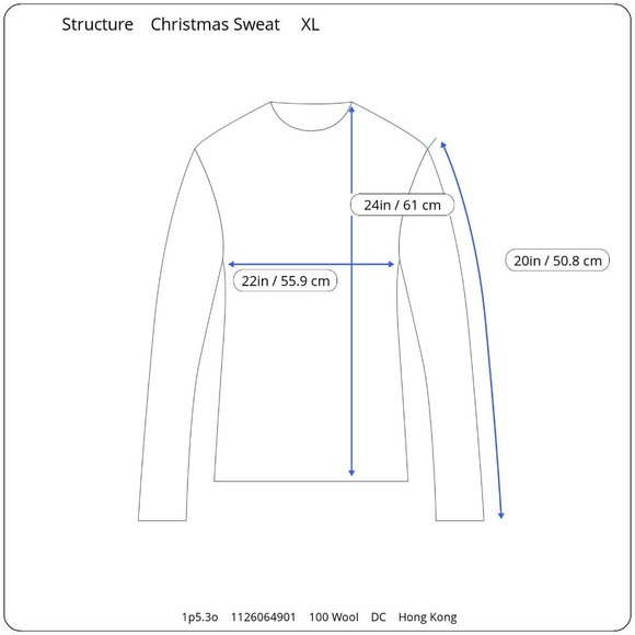 Structure Vintage 1990's 100% Wool Thick Plaid Embroidered Pullover Sweater XL - Picture 10 of 10